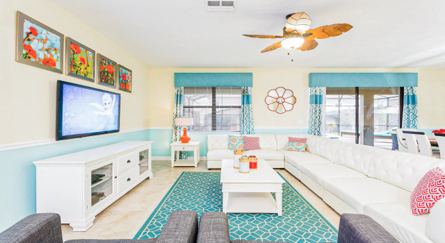 8BR Disney Home w Pool SPA Theater Near Clubhouse
