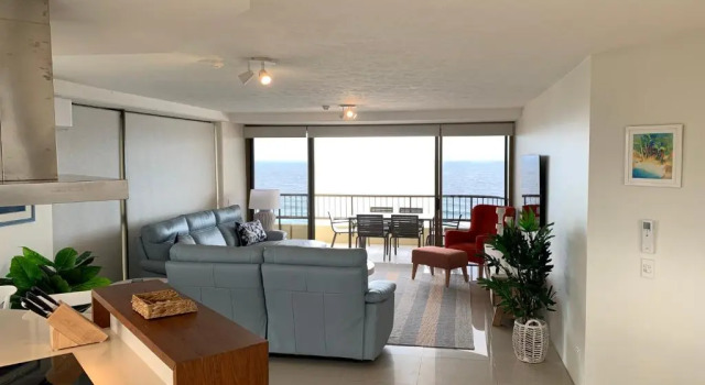 Апартаменты с 3 комнатами с видом на океан Norfolk Luxury Beachfront Apartments Gold Coast