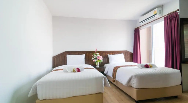 Апартаменты c 1 комнатой с балконом и с красивым видом из окна The Chateau Chiangmai Residence