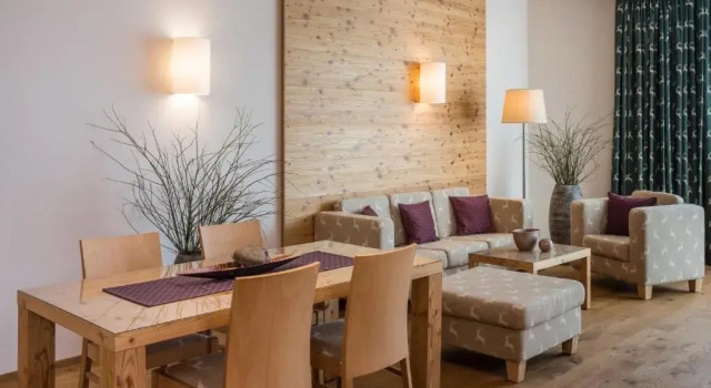 Люкс с 2 комнатами с видом на горы Narzissen Vital Resort Bad Aussee