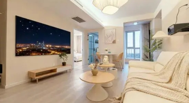 Двухместный семейный люкс Jingyu Youju Homestay (Near Guomao Dawanglu Subway Station, Beijing)