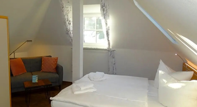 Номер Standard с балконом Landhotel Kastanienallee Putbus