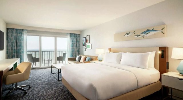 Номер Standard DoubleTree by Hilton Ocean City Oceanfront