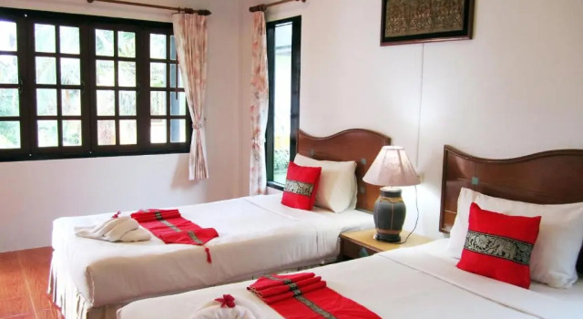 Двухместный номер Deluxe с видом на сад Lanta IL Mare Beach Resort