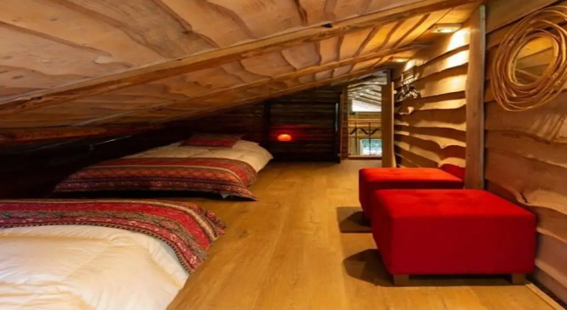 Spacious Wooden Chalet With Covered Terrace