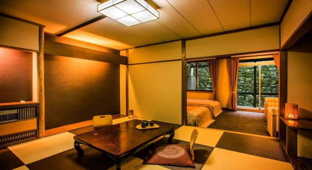 Номер Deluxe Ooedo Onsen Monogatari Gero Bekkan