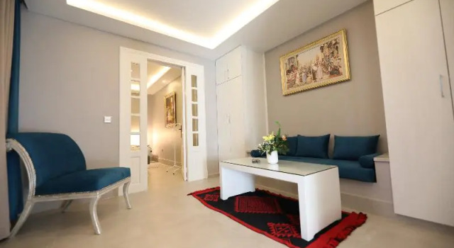 Апартаменты с 2 комнатами с балконом Hotel Suite Les Charmilles