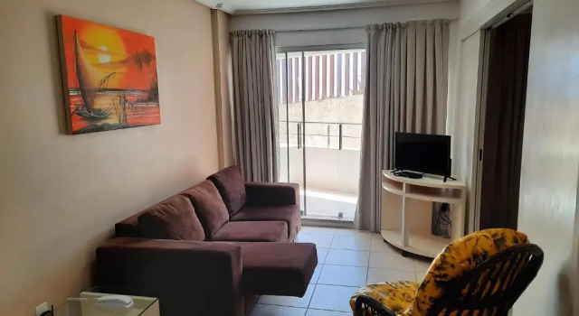Апартаменты Standard с балконом Residence Vespucci Flat Beira Mar