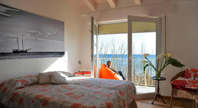 Двухместный номер Standard с видом на море B&B Viale Italia 22