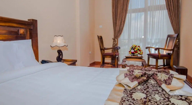 Одноместный номер Standard с балконом и с видом на город Wudasie Castle Hotel