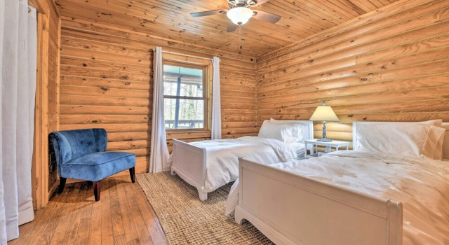 Коттедж Cozy Blue Ridge Mountain Cabin on 18 Acre Lot