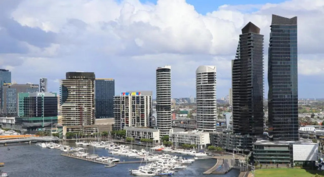 Апартаменты Luxury с 2 комнатами с видом на море Melbourne Private Apartments - Collins Wharf Waterfront, Docklands