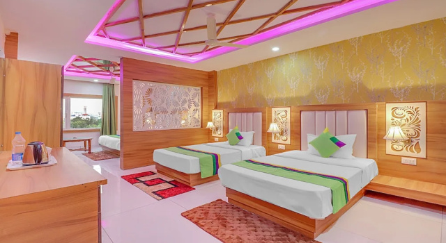 Номер Premium с балконом Treebo Royal Mirage, Bhoopatwala