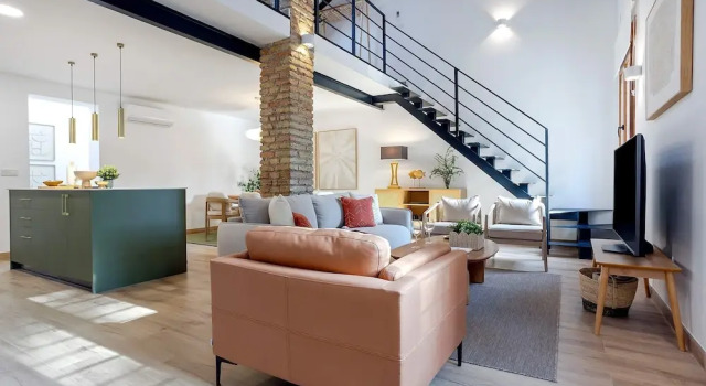 Апартаменты с 3 комнатами Cozy Apartment Near El Palo Malaga. Antonio Trueba
