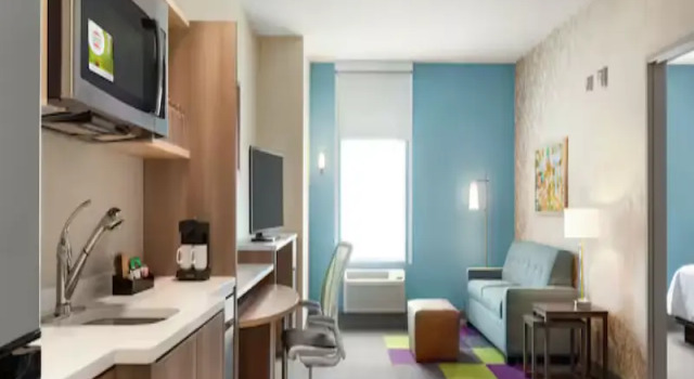 Люкс c 1 комнатой Home2 Suites By Hilton Pleasant Grove Provo North