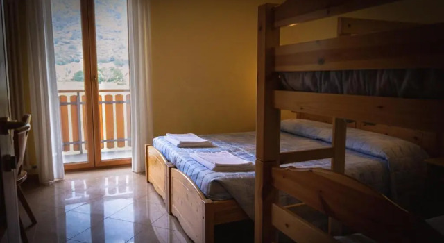 Четырёхместный номер Standard с балконом Agriturismo la campagnola