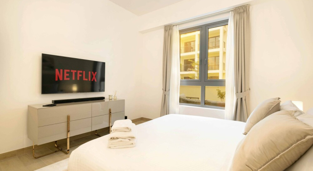 LUX  The La Mer by The Sea Suite 4, Забронировать Апартаменты/квартира Отели Дубая с бассейном, рядом с Пляж Ля Мер, Бассейн