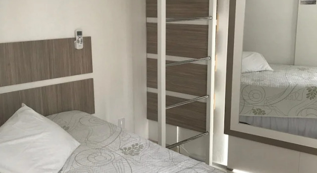 Двухместные апартаменты с балконом Residencial Flat Debora
