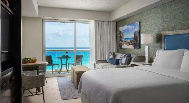 Двухместная студия с балконом и oceanfront The Westin Lagunamar Ocean Resort Villas & Spa Cancun