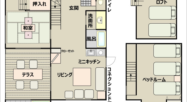 Коттедж Karuizawa Loghotel Shiozawa no Mori