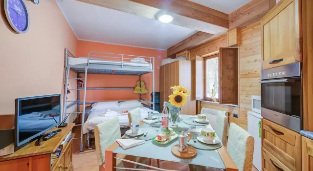Borgata Family Studio Ski In Ski Out 300m, Забронировать Апартаменты/квартира Апартаменты Пьемонта, Апартаменты/квартира