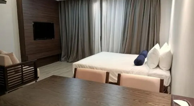 Семейный люкс Shangjian Taikongcang Hotel Beijing Jinsong Subway Station
