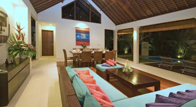 Четырёхместная вилла с 2 комнатами Saba Villas