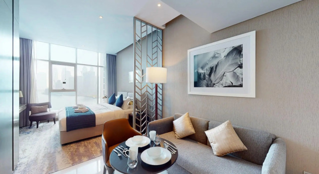 Business Bay - Damac Maison Prive Tower B 714, Забронировать Отель Дубай Эмират Дубай, рядом с Al Wajeha Al Maeyah Marine Transport Station