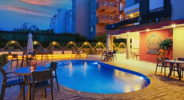 Side Leon Hotel, Rezerwuj Hotel Hotele w Side Coast z basenem, Basen