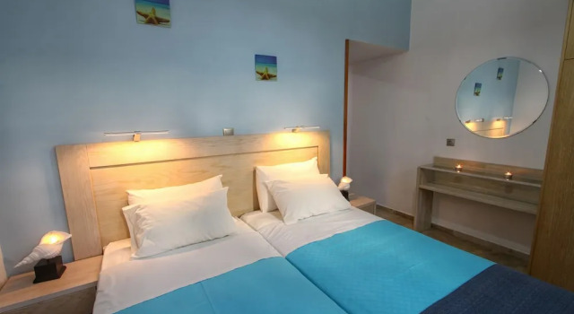 Студия с балконом и с видом на сад Ilioxenia Chios Studios & Apartments