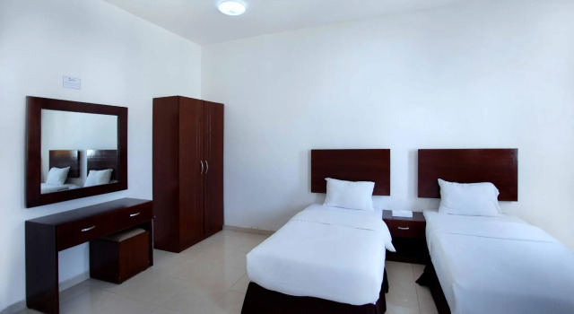 Апартаменты с 2 комнатами с балконом и с красивым видом из окна Star Emirates Furnished Apartments 2