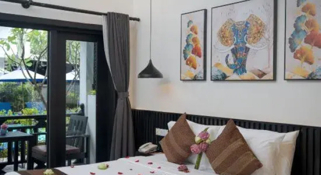 Номер Deluxe Khmer Mansion Boutique Hotel