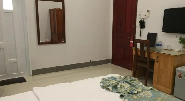 Двухместный номер Deluxe с красивым видом из окна Minh Nhi Hotel