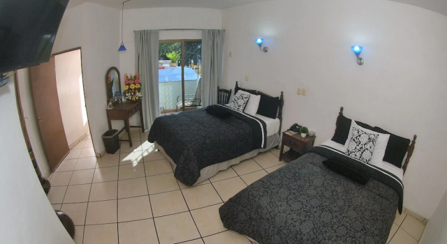 Standardní Čtyřlůžkový pokoj Hotel Hospedajes Del Rey