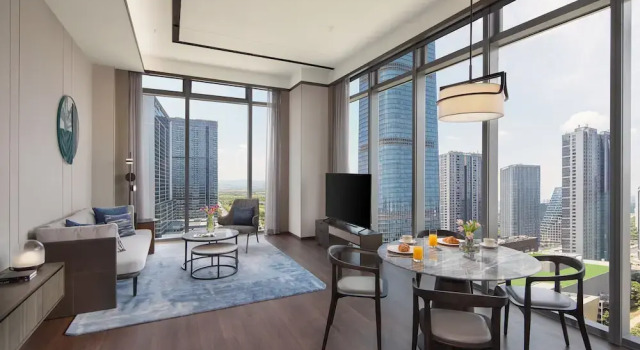 Апартаменты с 2 комнатами Marriott Executive Apartments Hangzhou Yuhang