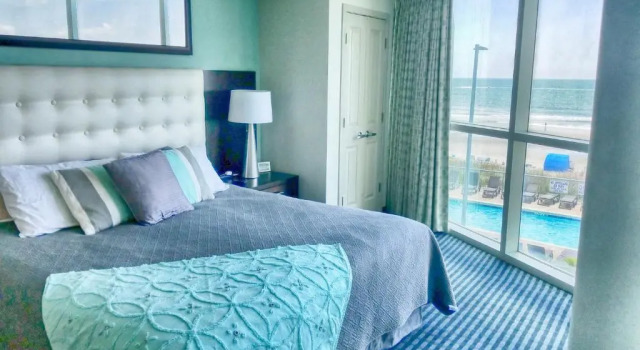 Amazing Views from this 2nd Floor King Suite