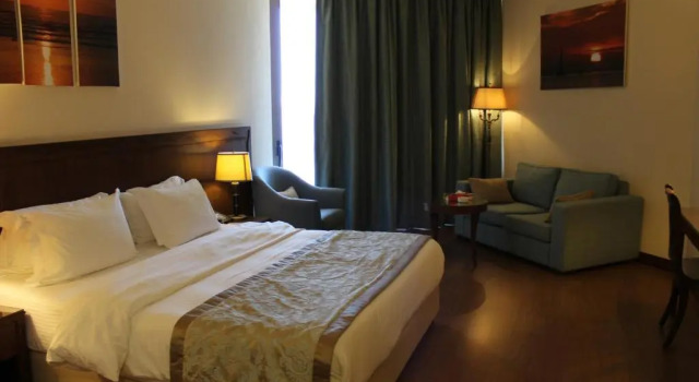 Номер Deluxe Jiyeh Marina Resort Hotel & Chalets