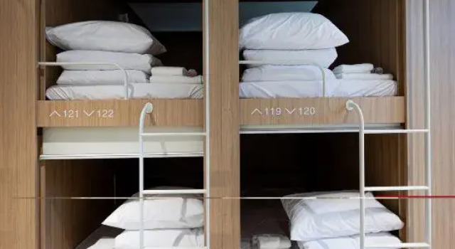 Мужская капсула Haeundae Marine Capsule Hotel&Spa