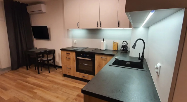 Люкс Deluxe с балконом apartamenty-wroc Kurkowa 32
