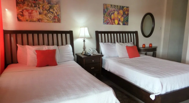 Люкс Deluxe с красивым видом из окна Grooms Beach Villa & Resort