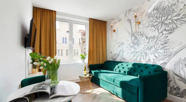 Elite Apartments Ogarna Flora| View Of The Old Town & modern & designer decor | OLD TOWN, Забронировать Апартаменты/квартира Апартаменты Гданьска, рядом с Дом Uphagen, Апартаменты/квартира