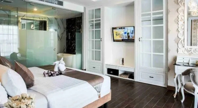 2 soveværelser i suite Savero Hotel Depok