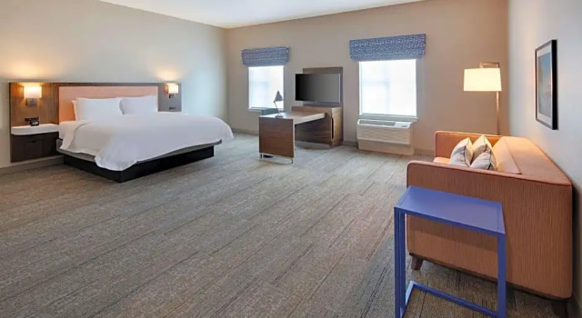 Двухместный люкс Hampton Inn Santa Cruz West, Ca