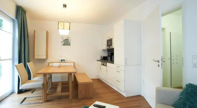 Апартаменты Цокольный этаж с видом на улицу Apartments Boardinghaus Norderney