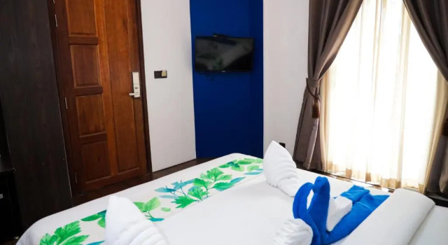 Doppel Zimmer mit Balkon Palm Residence