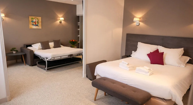 Номер Standard HÔTEL LE CHAPON FIN