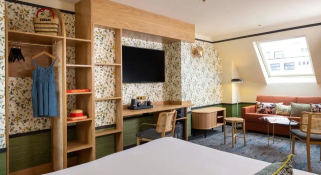 Двухместный полулюкс Hôtel Jardin de Cluny