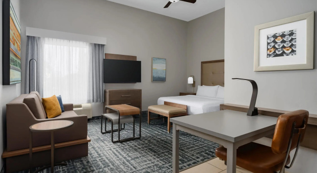Двухместный люкс Homewood Suites by Hilton Midland