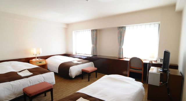 Трёхместный номер Standard Niigata Toei Hotel