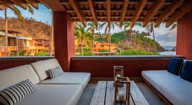 Careyes 114 Oceanfront Luxury With a Spacious Te, Book Apartment Careyes 